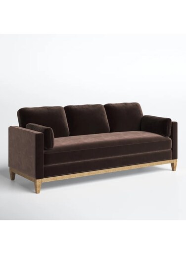 Elegant Comfort: The Pera 84'' Velvet Sofa