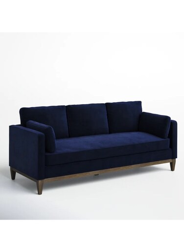 Elegant Comfort: The Pera 84'' Velvet Sofa