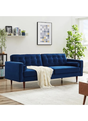 Chic and Comfortable: The Bouie 84.5'' Upholstered Sofa