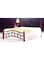 Wooden Steel King Size Bed Cherry Brown Legs -180 x 190 cm SH-King With Medical Mattress