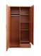 2 Door Wooden Wardrobe Cabinet Cupboard Engineered Wood Perfect Modern Stylish Heavy Duty