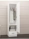 1 Door Wooden Wardrobe Cabinet Cupboard Engineered Wood Perfect Modern Stylish Heavy Duty