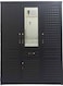 3 Door Wooden Wardrobe Cabinet Cupboard Engineered Wood Perfect Modern Stylish Heavy Duty Wenge