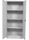 2 Door Steel Full shelf Cabinet Grey 180x90x45centimeter