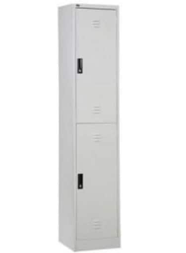 Two Door locker White 180x38x45cm
