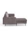 Sulsha Furniture Luxurious Geo Velvet Sectional &ndash; L-Shaped Sofa