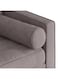 Sulsha Furniture Luxurious Geo Velvet Sectional &ndash; L-Shaped Sofa