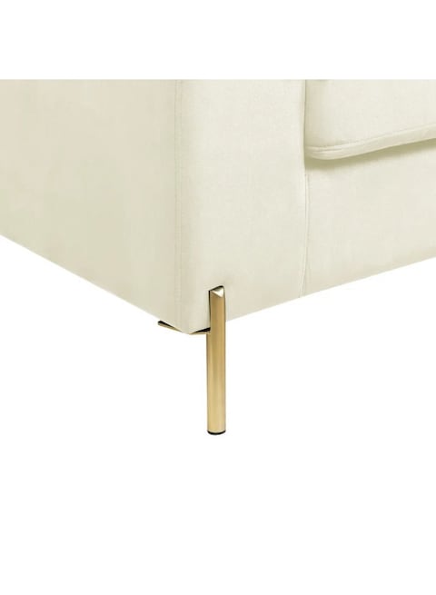 Luxurious Geo Velvet Sectional – L-Shaped