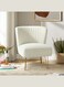 Modern Accent Velvet Chairs Comfy Upholstered Arm Chair Single Sofa With Golden Metal Frame Legs For Living Room Visitor Room
