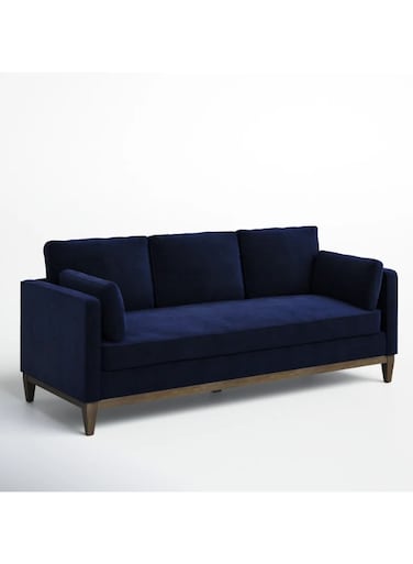 Elegant Comfort: The Pera 84'' Velvet Sofa