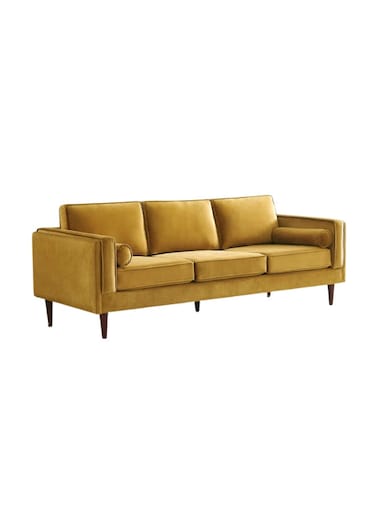 Luxurious Living: Candius 86'' Velvet Sofa for Elegant Spaces