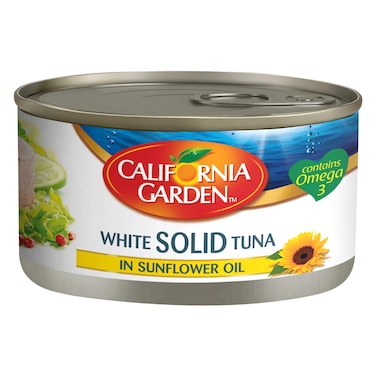 California Garden White Solid Tuna In Sunflower Oil, 170g