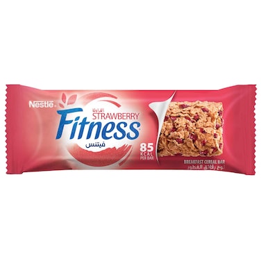 Nestle Fitness Strawberry Cereal Bar, 23.5g