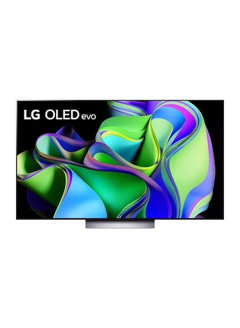 LG OLED55C36LA 55-Inch evo C3 4K Smart TV HDR Black 2023 + JVC TH-N322B 2.0CH Soundbar Bluetooth USB FM Radio