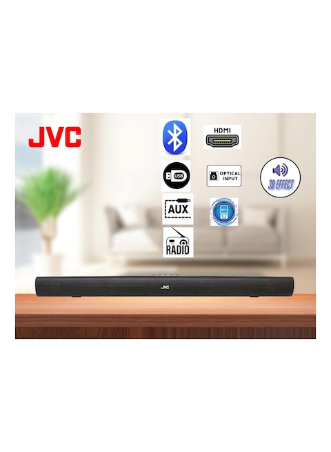 LG OLED48C46LA 48-Inch evo C4 4K Smart TV 2024 + JVC TH-N322B 2.0CH Soundbar Bluetooth USB FM Radio