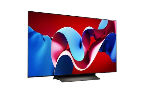 LG OLED48C46LA 48-Inch evo C4 4K Smart TV 2024 + JVC TH-N322B 2.0CH Soundbar Bluetooth USB FM Radio