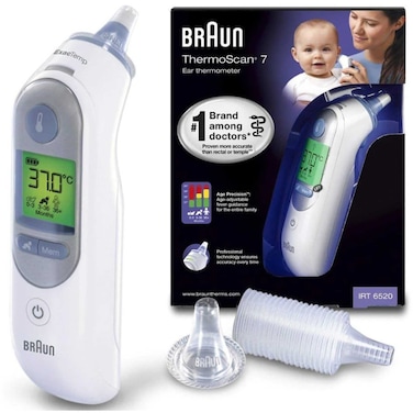 Braun ThermoScan 7 Ear Thermometer IRT 6520 with Age Precision
