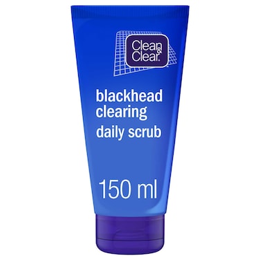 Clean &amp; Clear Blackhead Clearing Daily Scrub 150ml Pack of 2