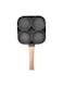 Four-cup Egg Pan,Frying Egg Cooker Burger Pan for Breakfast Non-stick Frying Pan
