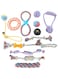 allmart Dog Rope Toys for Aggressive Chewers - Set of 12 Nearly Indestructible Dog Toys - Bonus Giraffe Rope Toy - Benefits NONPROFIT Dog Rescue