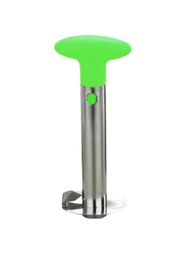 Dubai Gallery Stainless Steel Pineapple Cutter Green/Silver 24 X 10 X 10Cm
