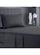Xclusives Grey Twin Bed Sheet Set &acirc;&euro;&ldquo; 3 Piece Bed Sheet Set &acirc;&euro;&ldquo; Twin Size 170 cm x 240 cm - Soft Brushed Microfiber Bed Sheets - 40 cm Deep Pockets Sheets Wrinkle Free &amp; Fade Resistant