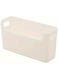 1 pc Large Kitchen Cabinet Door Organizer, Wall-Mounted Storage Box for Fresh Wrap, PP Material, Storage for Cleaning Supplies