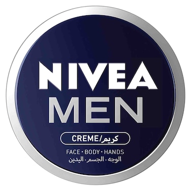 NIVEA MEN Creme Moisturising Cream Face Body &amp; Hands Tin 75ml
