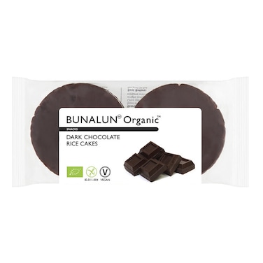 Bunalun Dark Chocolate Rice Cakes, 100g