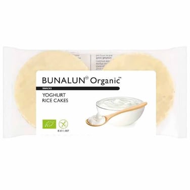 Bunalun Organic Yoghurt Rice Cakes, 100g