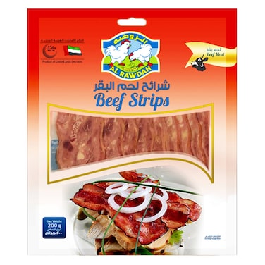 Al Rawdah Beef Strips, 200g