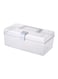 Transparent Plastic Storage Box with Handle &amp; Lock &acirc;&euro;&ldquo; 18.5 x 10 x 11 cm