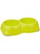 Moderna Double Smarty Pet Bowl, 2 x 330 ml, Lemon Color