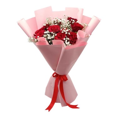 Blush Rose 10-Stem Bouquet