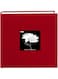 Pioneer Photo Albums Fabric Frame Cover 200 Pockets Hold 4X6 s, Apple Red