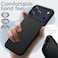 Liquid Silicone Case for iPhone 17 Pro Max 6.9-Inch, Silky Soft Touch Full-Body Protection, Anti-Scratch Shockproof Phone Cover with Microfiber Lining (Black)