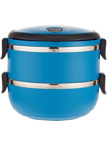 Tenflyer Multilayer Lunch Box, Blue, 1250 Ml