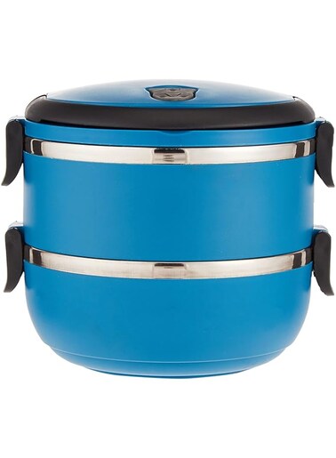 Tenflyer Multilayer Lunch Box, Blue, 1250 Ml
