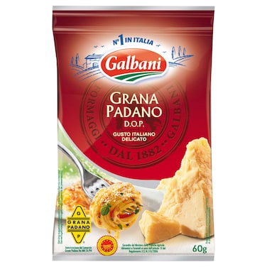 Galbani Grated Grana Padano DOP, 60g