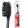 Colgate 360 Black Charcoal Medium Toothbrush With Tongue Cleaner 1 PCS