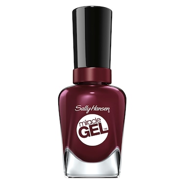 Sally Hansen Miracle Gel Nail Polish, 480 Wine Stock, 14.7ml