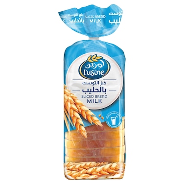 l&rsquo;usine Sliced Milk Bread, 600g