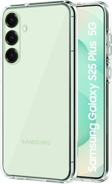Transparent Back Cover Case for Samsung Galaxy S25 Plus 5G   Raised Bumps for Full Device &amp; Camera Protection Shockproof TPU Silicone Back Case Mobile Cover (Samsung Galaxy S25 Plus 5G)
