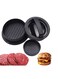 Hamburger Press Tool Kitchen Cookware Black