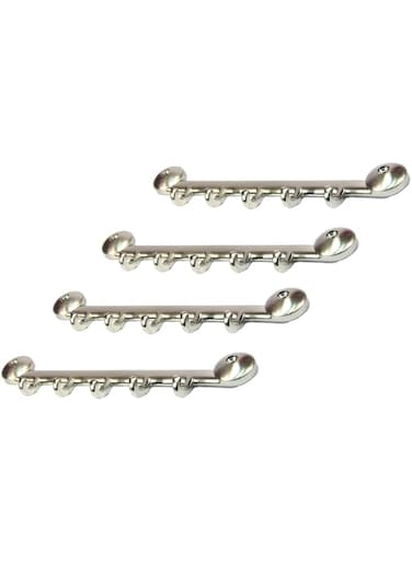 Robustline Multipurpose Wall Mounted Coat Hook on Plate for Clothes, Coats, Hats, Belts, Towels (CH048-5) (4)