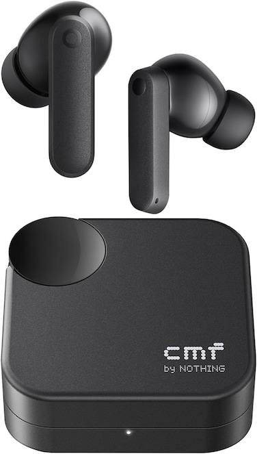CMF Buds 2a Wireless Earbuds Active Noise Cancelling 42dB Hybrid ANC Bluetooth Headphones, Dark Grey.