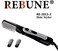مشط الشعر الكهربائي RE-2013-2 من REBUNE سريع التسخين (3 ثوانٍ) مع فرشاتين