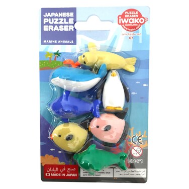 Iwako Marine Animals Eraser
