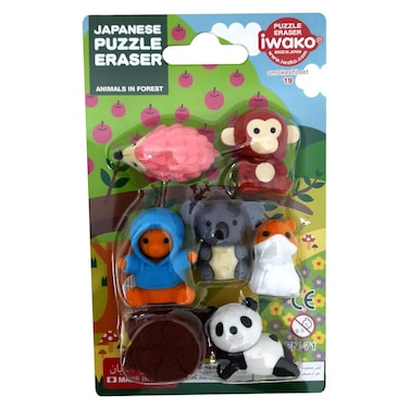 Iwako Forest Animal Eraser