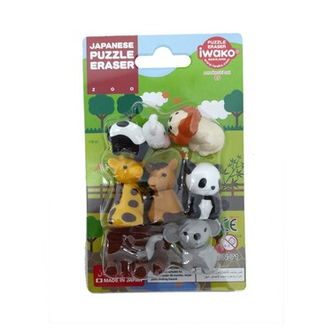 Iwako Zoo Animals Eraser